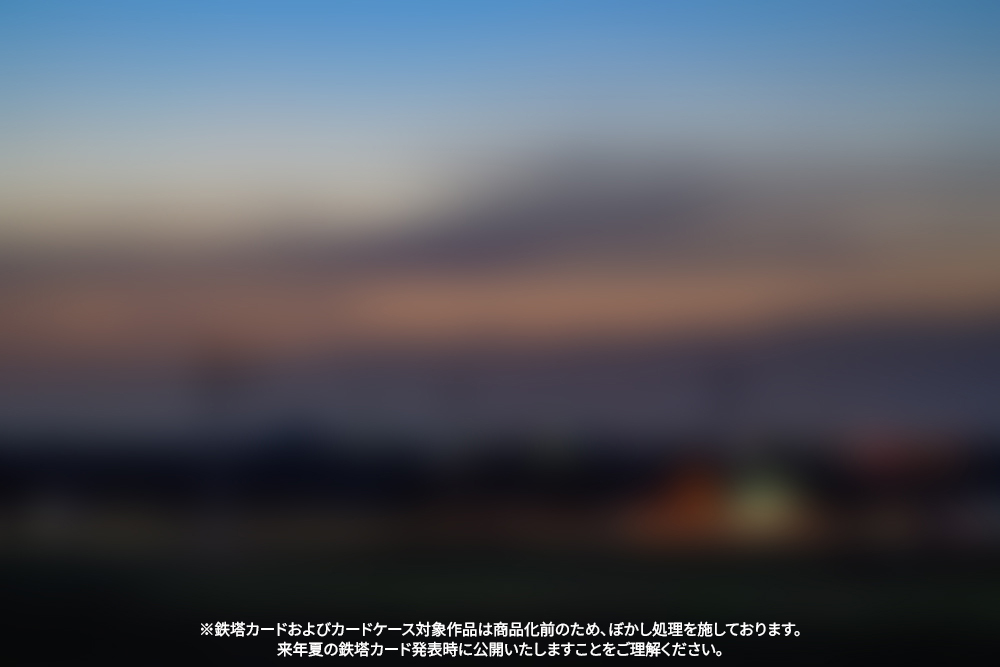 優秀賞 カードケース採用　鉄塔写真